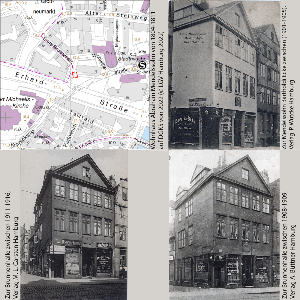 "Geburtshaus" von Fanny, Felix und Rebecka Mendelssohn Bartholdy