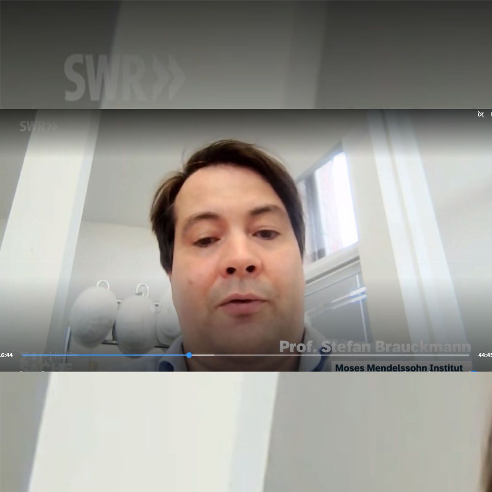 Prof. Dr. Stefan Brauckmann am 17.09.2026 in einem Interview mit dem SWR für die Sendung Zur Sache Rheinland-Pfalz über die Auswirkungen des Demographischen Wandels auf die Immobilienmärkte