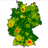Karte Mietenstufen Deutschland